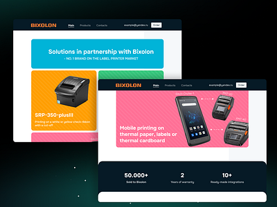 BIXOLON online shop design design ecommerce online shop online store phone shop shopify site store ui