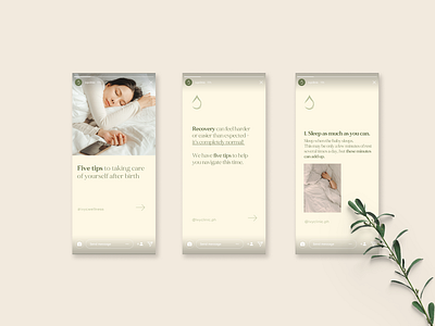 Ivy Clinic Social Media Templates clinic design graphic design illustration instagram social media