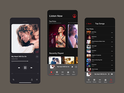 Music Player app dailyui design mobile design music player ui