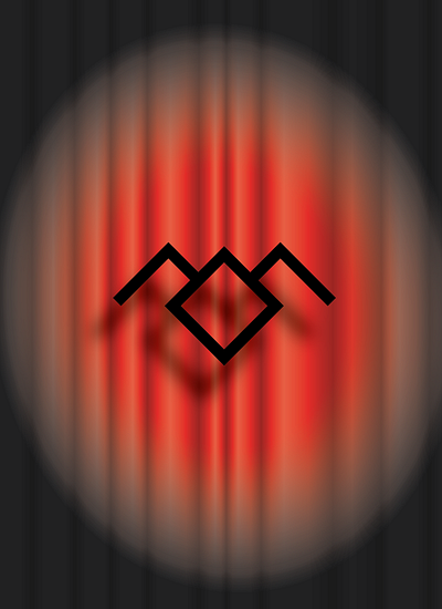 Twin Peaks poster graphic design illustration vector