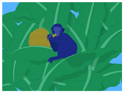 Monkey Business graphic design illustration vector
