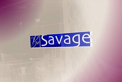 Be Savage Logo Design be savage logo design branding logo