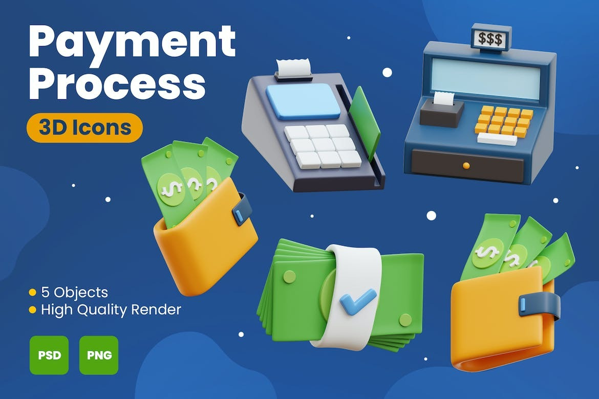 Payment Process 3D Illustrations art artist artwork coreldraw creative cuberto designer digitalart freelance graphic graphic design graphicdesign graphics illustrator inspiration logodesign motion designer photoshop poster vector