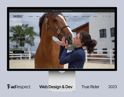 True Rider E-commerce Web Design & Development design development ecommerce figma horse rider shop ui design uiux ux web development webdesign woocommerce wordpress