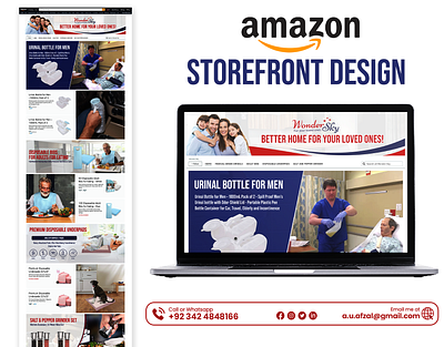 Amazon Storefront Design branding graphic design