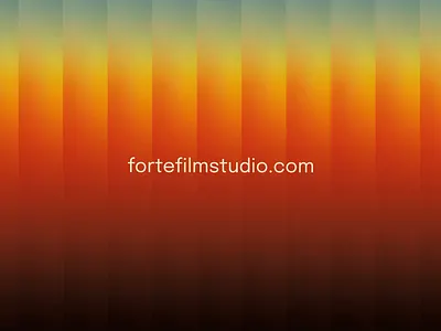 Forte Film Studio animation branding design film fort worth forte gradient production slider studio video videography