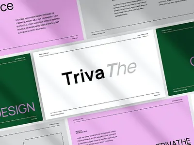 Trivathe - Brand Guideline Powerpoint Template abstract annual branding clean corporate download google slides keynote pitch pitch deck powerpoint powerpoint template pptx presentation presentation template professional slides template ui web