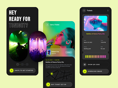 Seevent: Plan Your Perfect Event, Concerts, and Parties booking app community concert date dinner event app events festival halloween minimal mobile mobile ui modern party party app schedule seminar social ui uiux