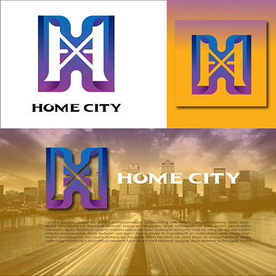 Home City logo Design animation brandidentity branding design graphic design graphics illustration logo motion graphics ui ux