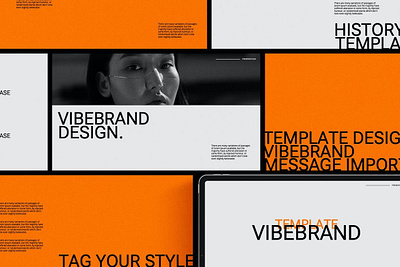 VibeBrand - Urban Powerpoint Presentation Template abstract annual branding business clean corporate download google slides pitch pitch deck powerpoint powerpoint template pptx presentation presentation template professional slides template ui web