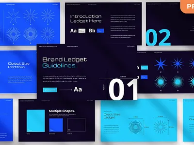 Ledget - Brand Guideline Presentation Template abstract annual business clean corporate download google slides keynote pitch pitch deck powerpoint powerpoint template pptx presentation presentation template professional slides template ui web