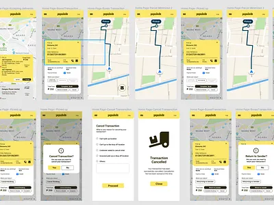 UI Design for Rider ui