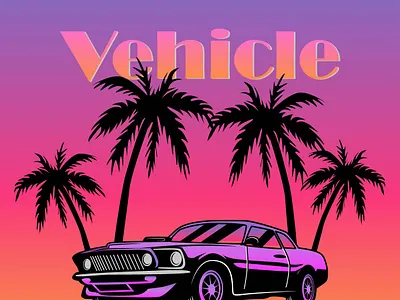 Vehicle illustration adobeillustrator creative workout graphic design illustration