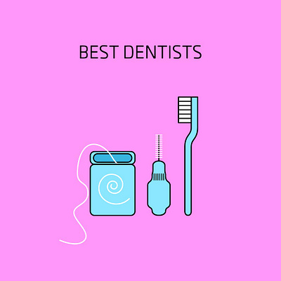 Best dentists illustration adobeillustrator creative workout graphic design illustration