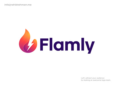 Fire + Bolt Logo design for electrical construction business. bolt bolt logo branding burning burst creative logo design electricity fast fiery fire flames icon light logo logotype modern logo spark speed symbol