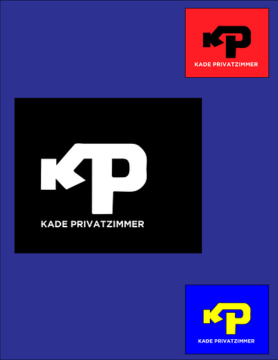 k+P=kade privatzimmer branding design graphic design home illustration logo typography ux vector