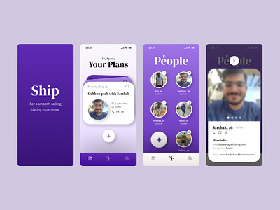 Ship App design figma mobile app ui ux