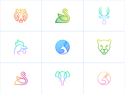 logo design, modern Logo, logo folio, company logo animal logo animals branding creative logo design graphic design illustration logos vector
