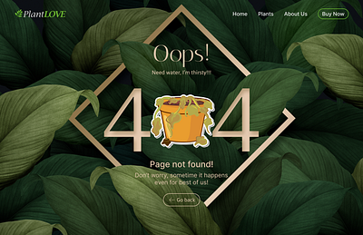 Daily UI 404 Page #008 404 404page app branding dailyui design ui