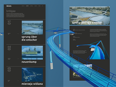 project subpage / Jakosta engineering poland projects studio ui uiux website website design