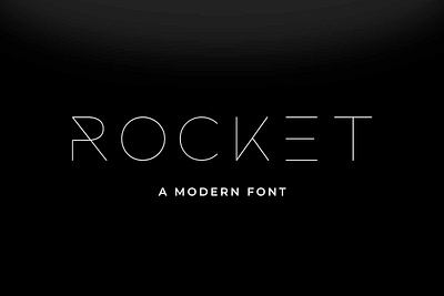 ROCKET WILDNESS FONT sci fi font