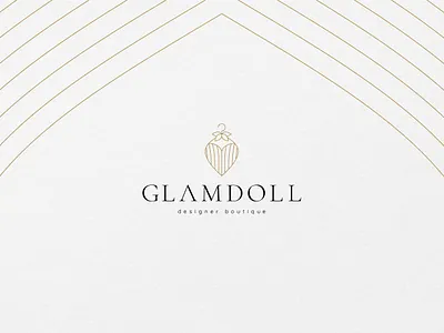 Glamdoll Designer Boutique Branding boutique brand identity branding fashion glamdoll graphic design india logo luxury tailor shop