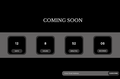 Countdown Timer dailyui design figma