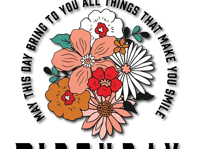 Happy Birthday card digitalart graphic design illustration logo postcards romansgallery