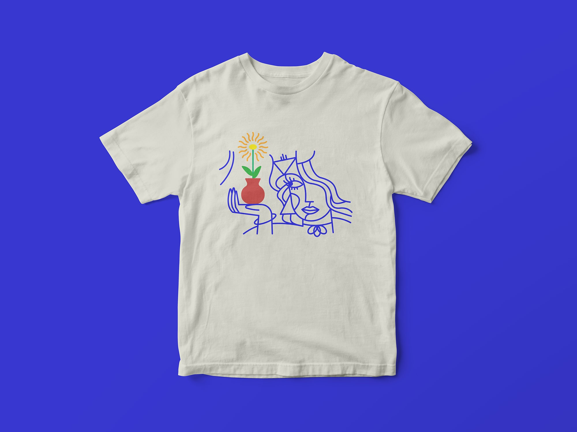 🌼 Blossom art design flat graphic design illustration t shirt t shirt vector