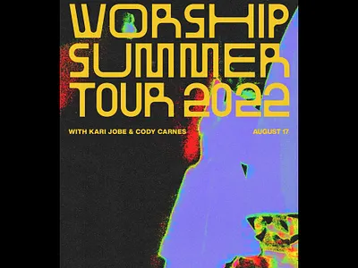 Elevation Worship Summer Tour 2022 Venue Ads ads elevation elevation worship gradient maps graphic design summer tour texture tour worship worship music