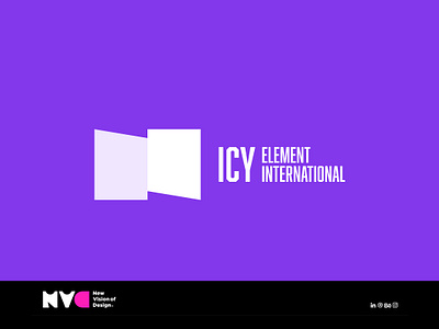 ICY Element International Branding Project branding graphic design logo