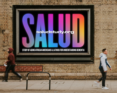 Salud Study brain health research brand identity design branding healthcare landing page design logo design ui ux web design