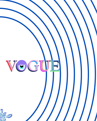 pop vogue design graphic design illustration vector