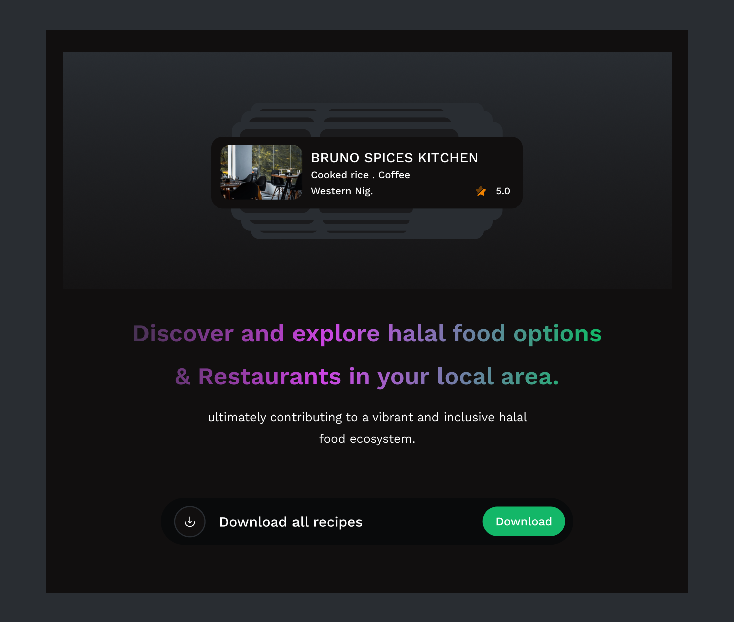 Food landing page branding graphic design illustration typography ui website