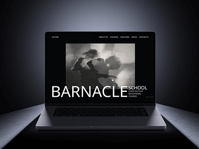 Barnacle school branding design ui ux web