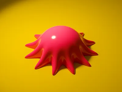 Blob [personal project] 3d graphic design