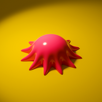 Blob [personal project] 3d graphic design