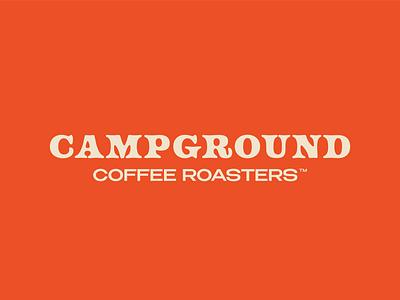 Campground Coffee Roasters Branding branding design graphic design illustration pattern typography vector