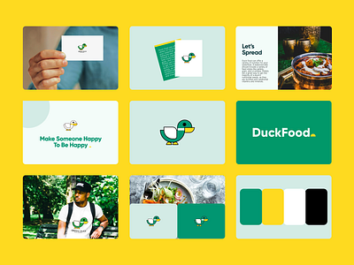 Duck Food Logo adobe illustrator branding design graphic designer graphicdesign illustration logo ui ux vector