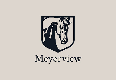 Meyerview branding graphic design logo logo design
