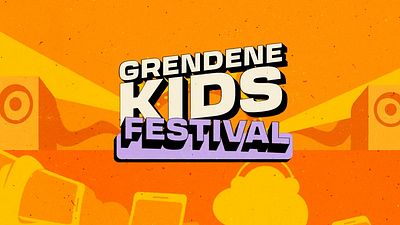 Festival Kids aftereffects animation animationdesign graphic design logo motion graphics