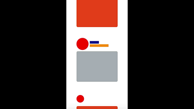 Low-fi prototype: scroll cards animation prototype