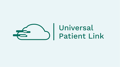 Universal Patient Link brand refresh branding health tech healthcare logo design web design