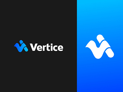 Technology - Vertice Logo design graphic design logo minimal typography