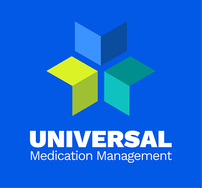 Universal Medication Management brand refresh branding logo update typography
