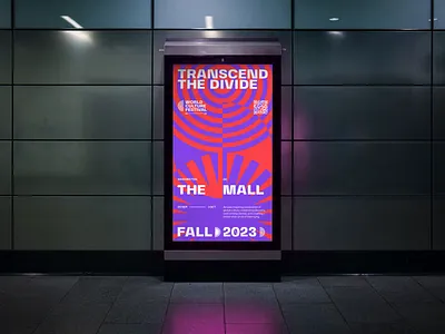 WCF2023 visual identity animation art brand branding celebrate colorful culture design diversity family festival graphic design identity logo mockup modern sun typography visual world