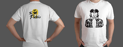Punk Rock Band Tee Shirt Design branding logo