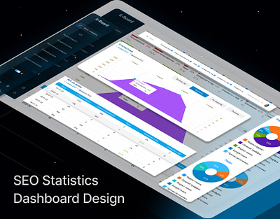 SEO Dashboard Design analytics dashboard design figma interface seo statistics ui