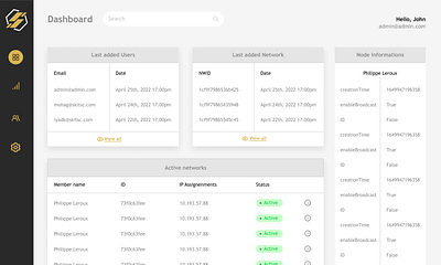 Networking app ui userexperience uxdesign webapplication