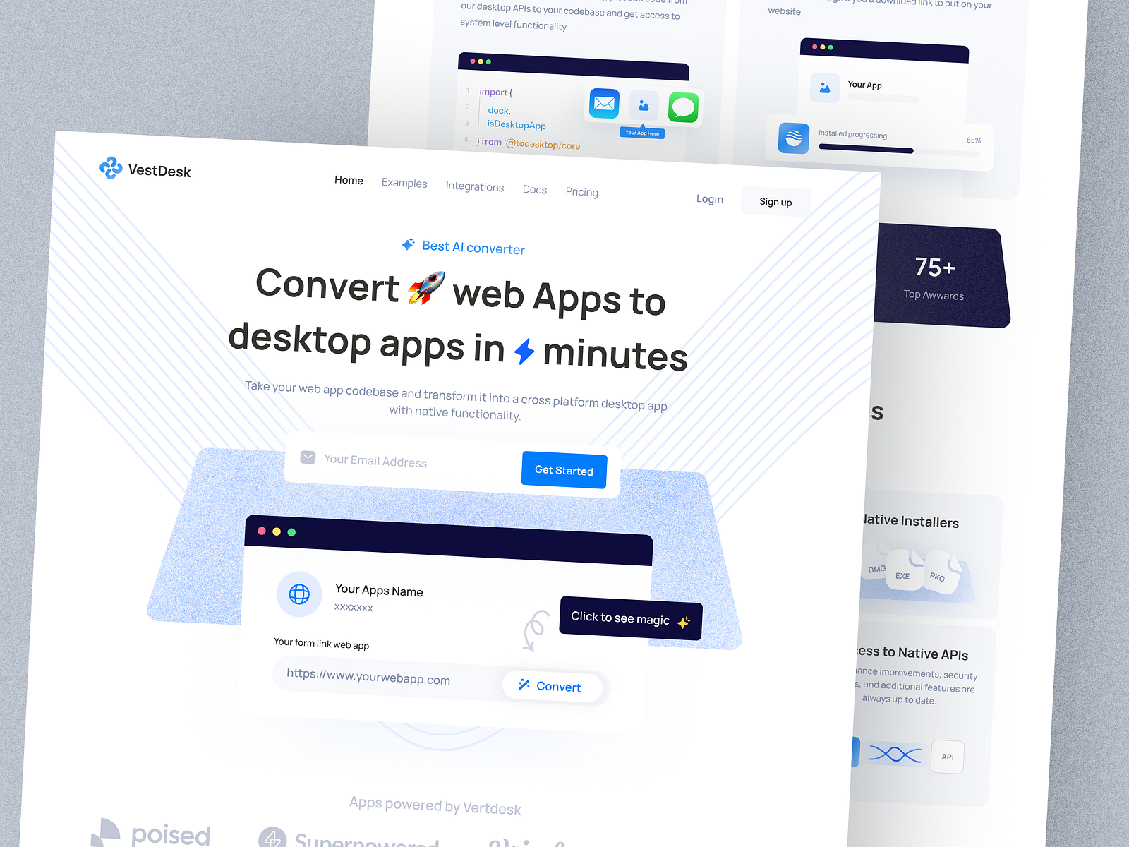 Conversion projects. Conversion projects